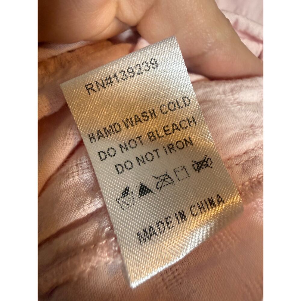 Tuckernuck Pomander Place Pink Salt Lizzie Coverup Sz. S - Picture 8 of 9